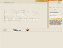 Tablet Screenshot of pise.grics.qc.ca
